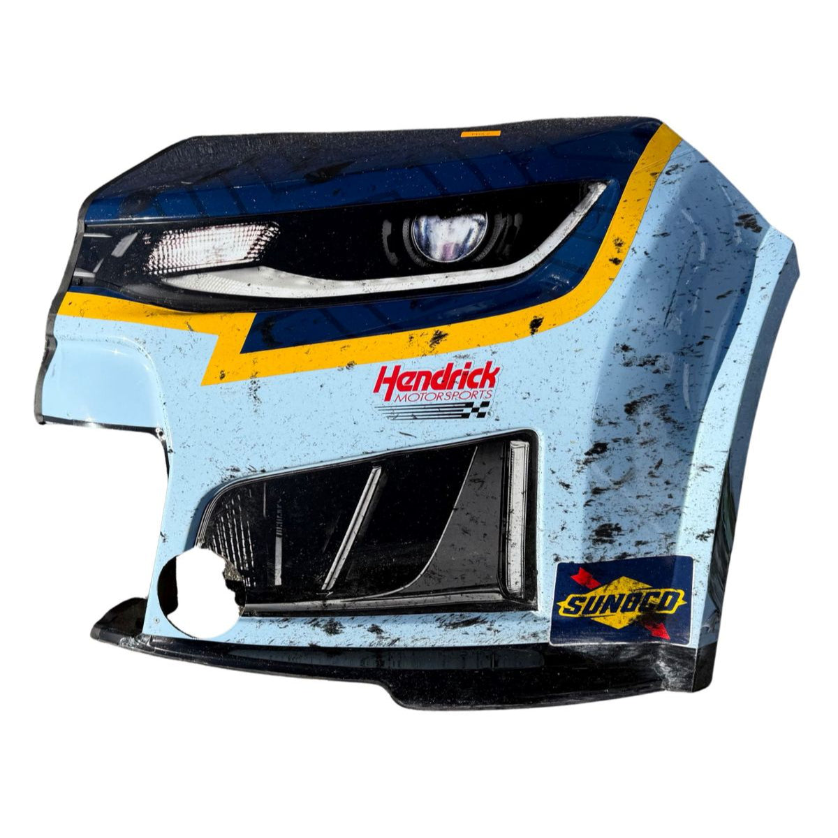 Race Used 2026 Chase Elliott #9 Kelley Blue Book 100 Years Left Front Nose - Phoenix 2, P.3