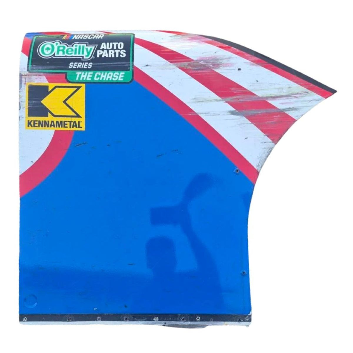 Race Used 2026 Corey Day #17 HendrickCars.com Right Front Contingency Panel - Charlotte 2, Win