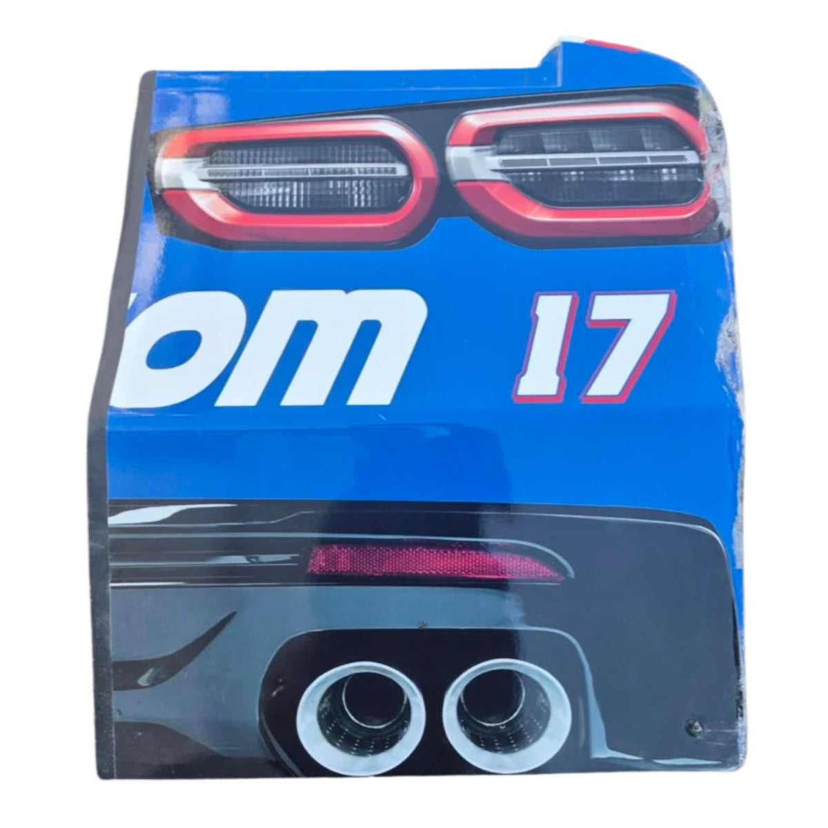 Race Used 2026 Corey Day #17 HendrickCars.com Right Rear Bumper - Charlotte 2, Win