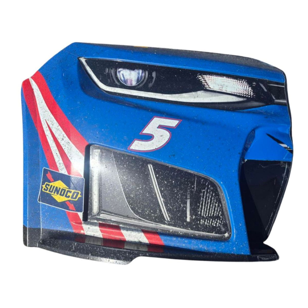 Race Used 2026 Kyle Larson #5 HendrickCars.com Right Front Nose - Talladega 2, Win