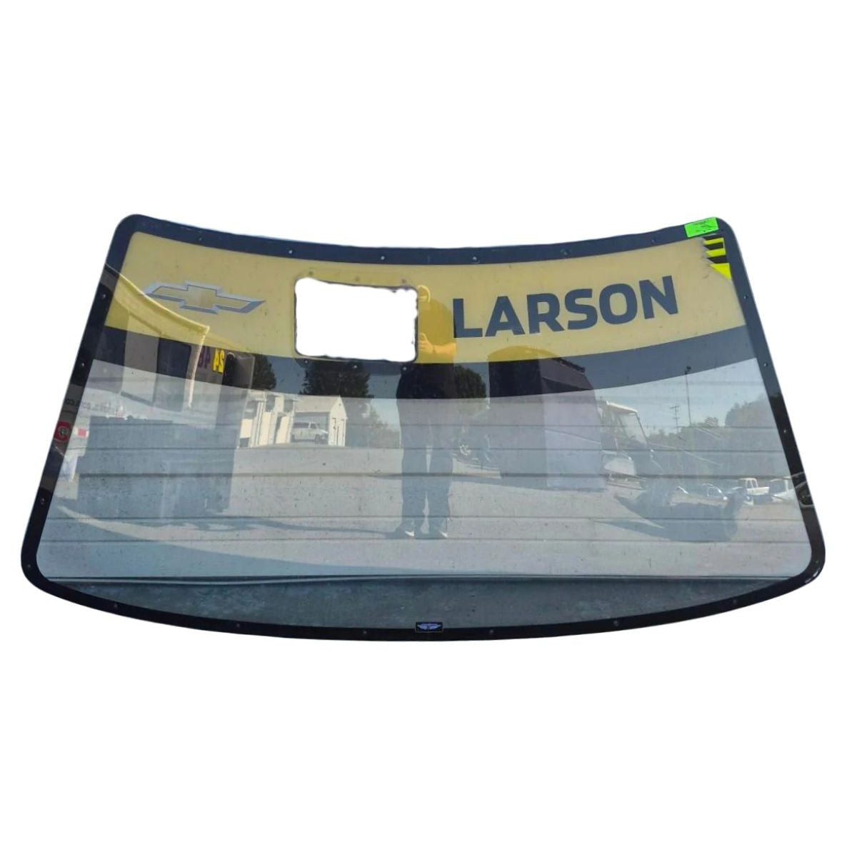 Race Used 2026 Kyle Larson #5 HendrickCars.com Windshield - Talladega 2, Win