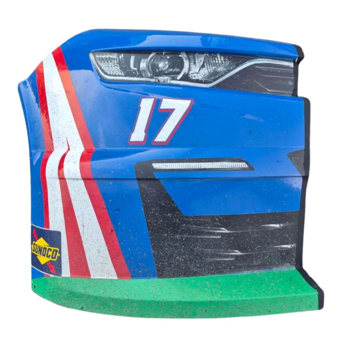 Race Used 2026 Corey Day #17 HendrickCars.com Right Front Nose - Talladega 2