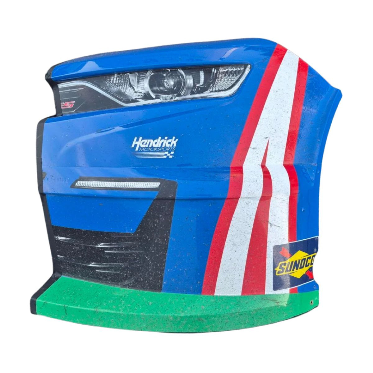 Race Used 2026 Corey Day #17 HendrickCars.com Left Front Nose - Talladega 2
