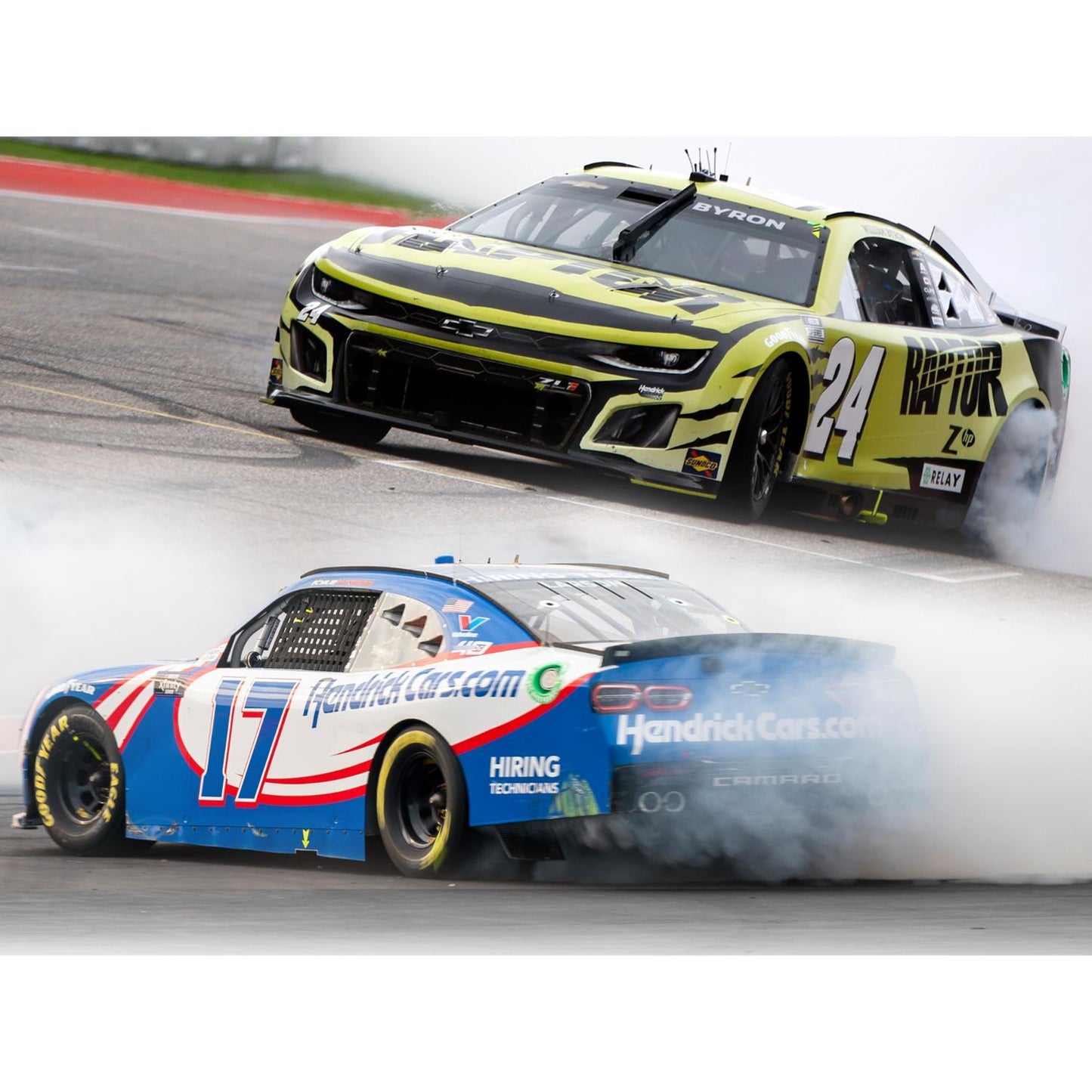 William Byron #24 / Kyle Larson #17 2024 COTA 1:64 Hard Top Two Pack Die-Cast