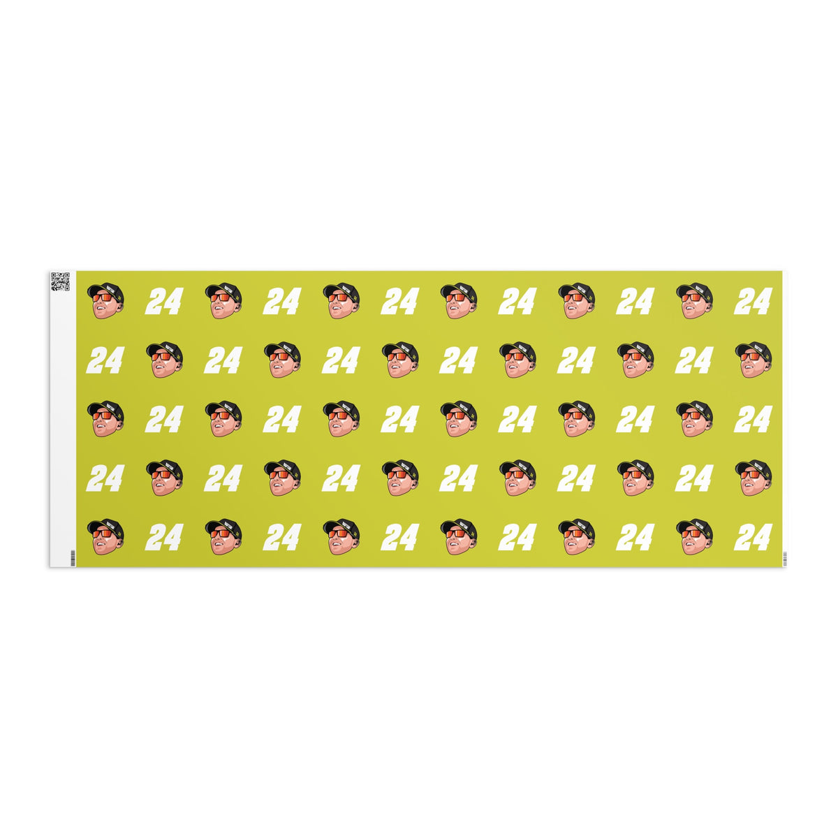 William Byron Face #24 Gift Wrap Roll