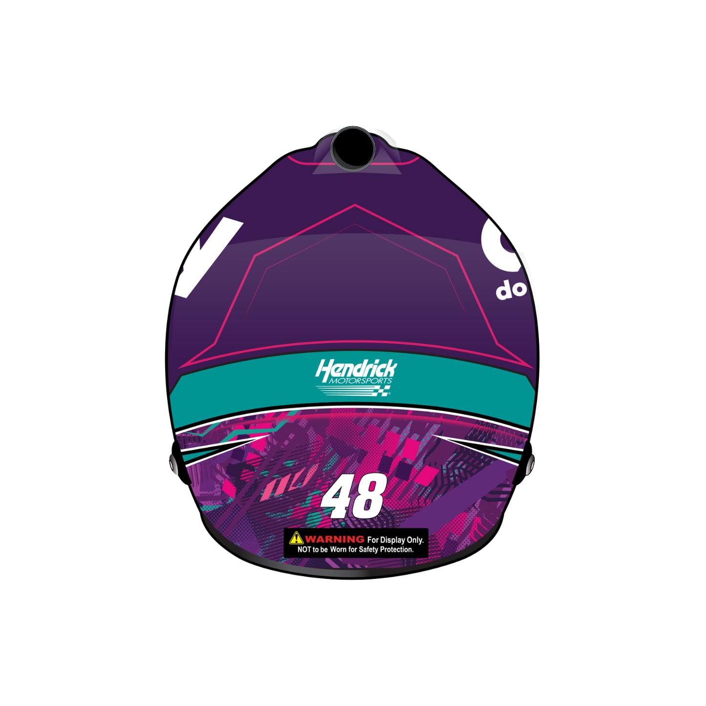 AUTOGRAPHED Alex Bowman #48 Ally 1:2 Miniature Replica Helmet