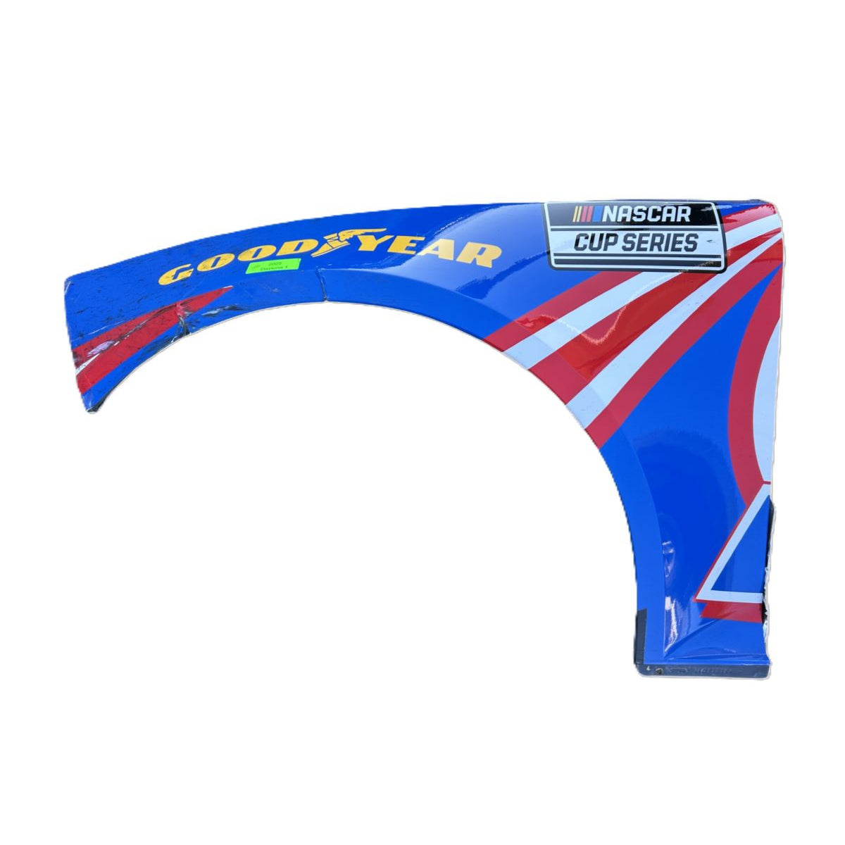 Race Used 2025 Kyle Larson #5 HendrickCars.com Left Front Fender - Daytona 1