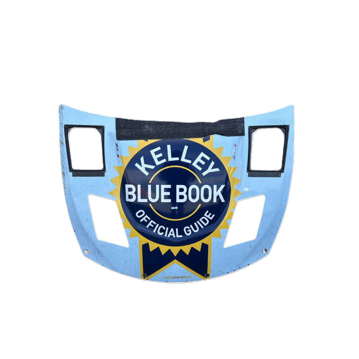 Race Used 2024 Chase Elliott #9 Kelley Blue Book Hood - Talladega 2