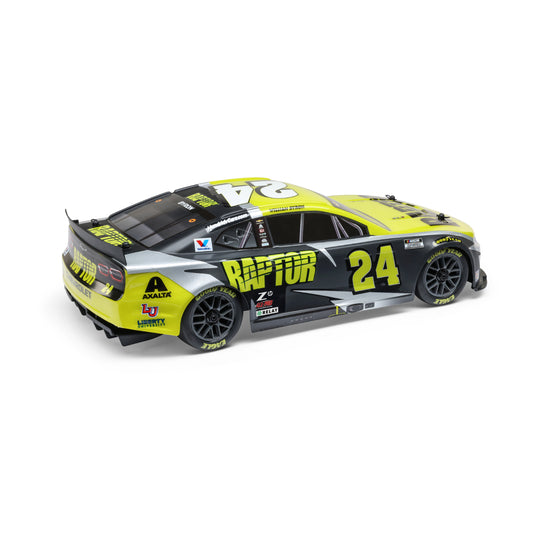 William Byron #24 2025 Raptor Chevrolet Camaro - Losi NASCAR RC Race Car Ready-to-Race - 1/12 Scale AWD Remote Control Car
