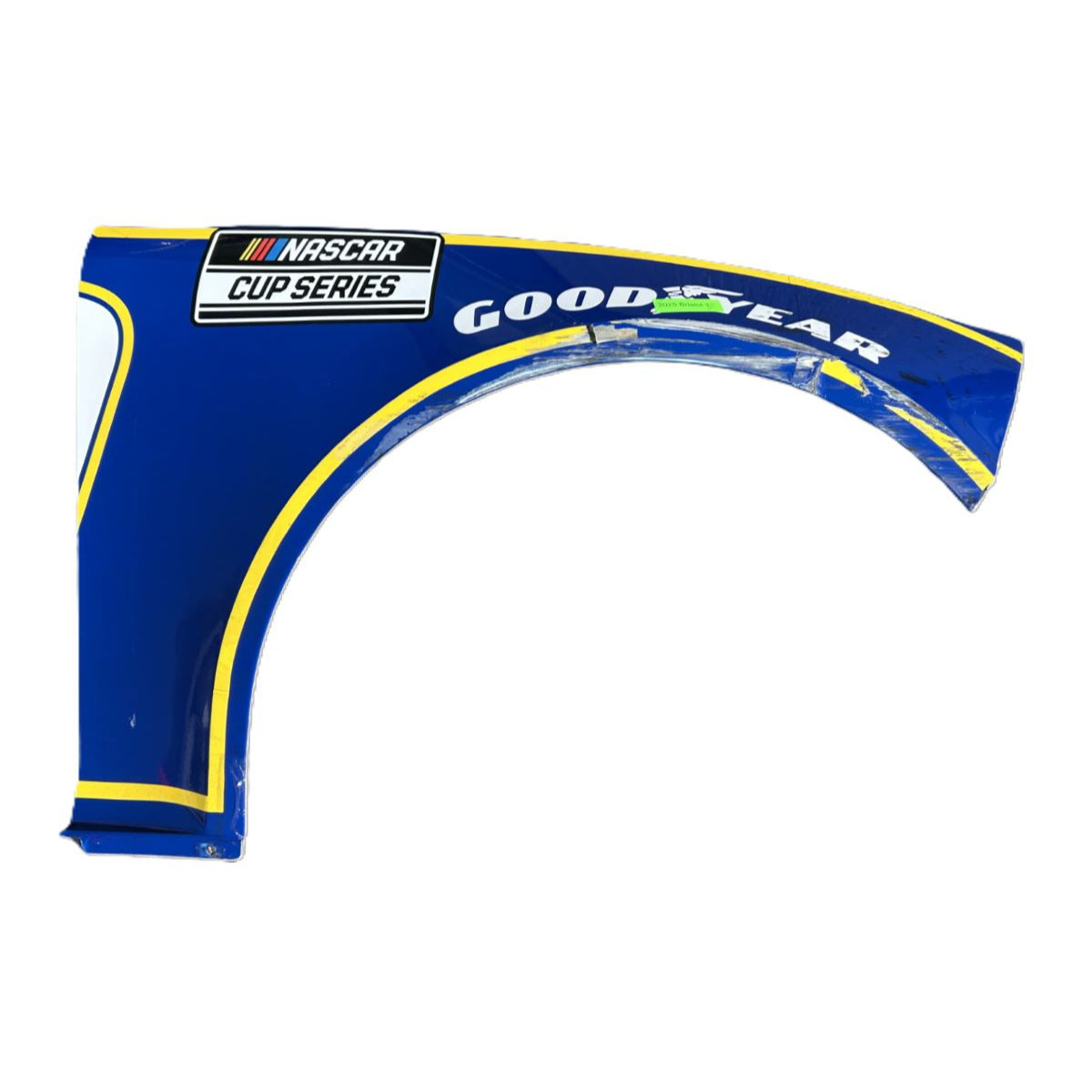 Race Used 2025 Chase Elliott #9 NAPA Auto Parts Right Front Fender - Bristol 1