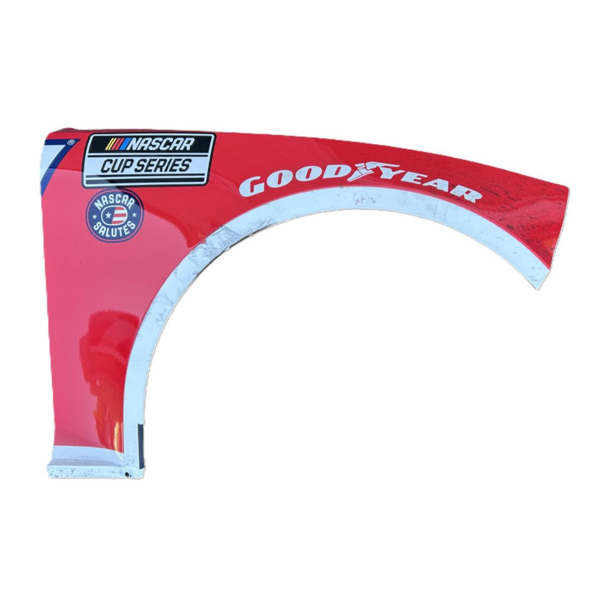 Race Used 2025 Kyle Larson #5 Valvoline Right Front Fender - Texas