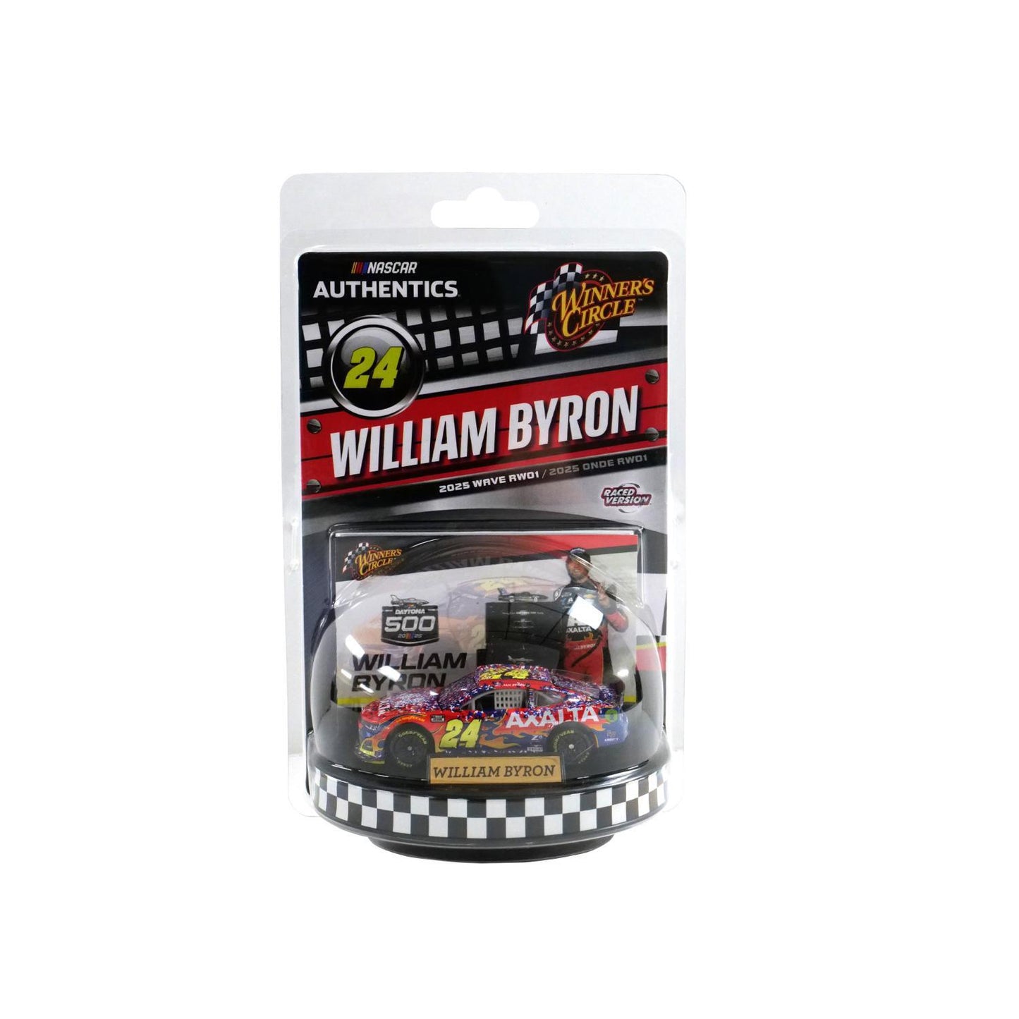 William Byron #24 2025 Axalta Daytona 500 Win 1:64 Die-Cast