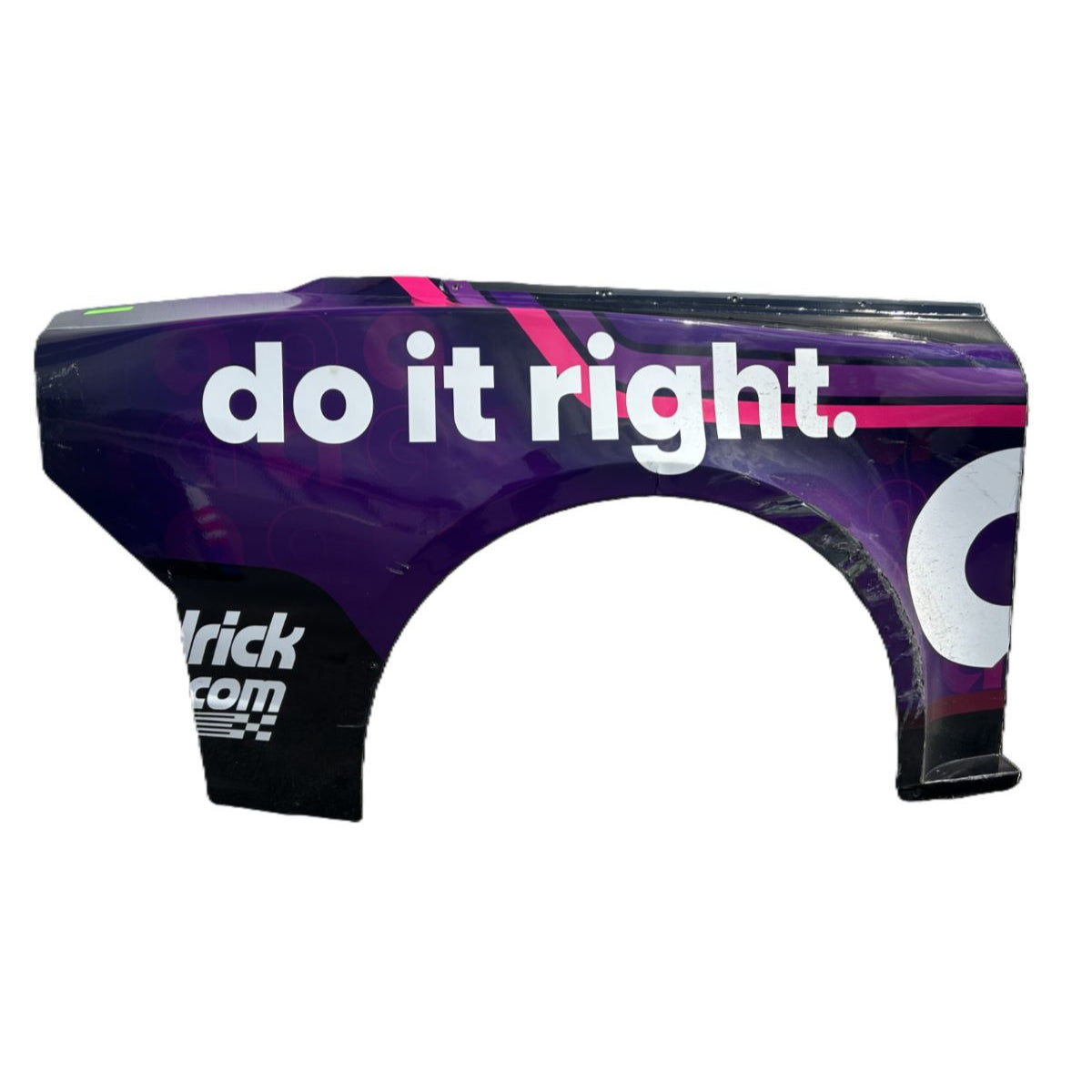 Race Used 2025 Alex Bowman #48 Ally Right Rear Quarter Panel - Atlanta 2