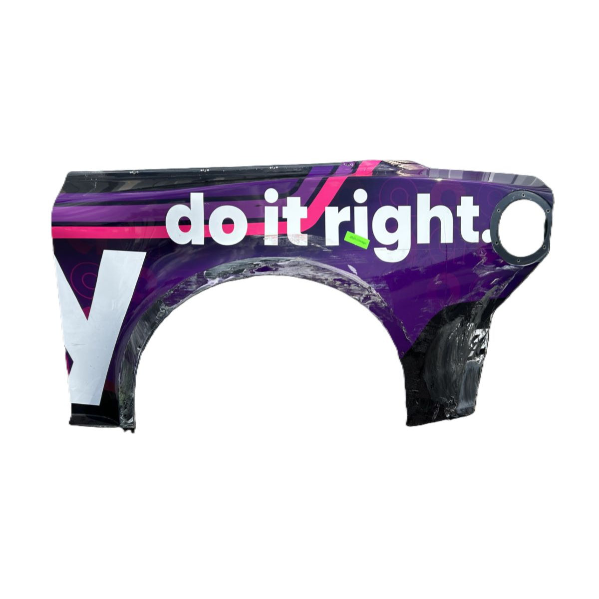 Race Used 2025 Alex Bowman #48 Ally Left Rear Quarter Panel - Chicago