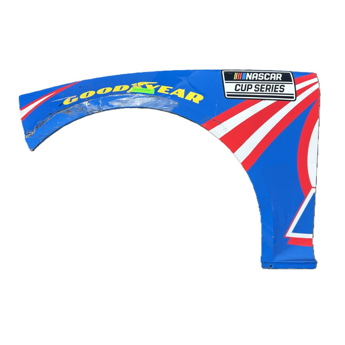 Race Used 2025 Kyle Larson #5 HendrickCars.com Left Front Fender - Sonoma