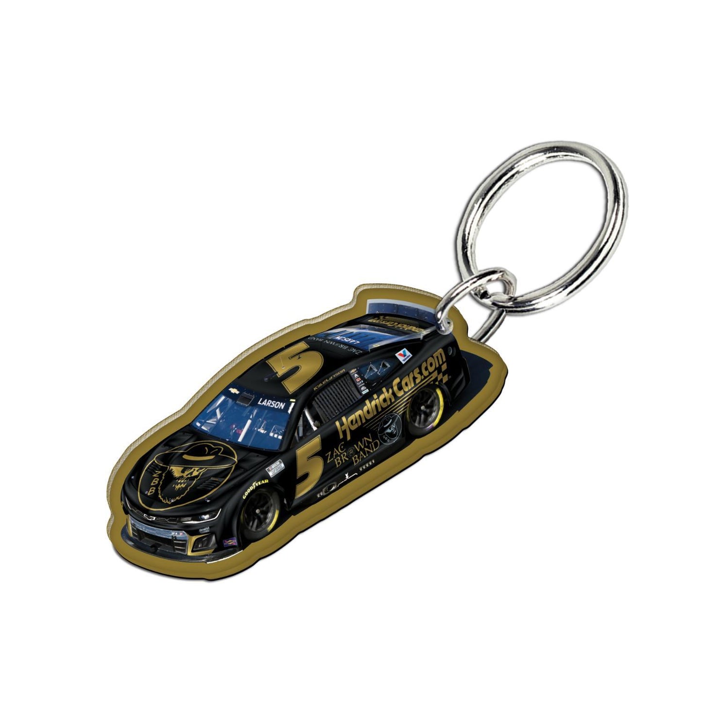 Kyle Larson #5 HendrickCars.com / Zac Brown Band Key Ring
