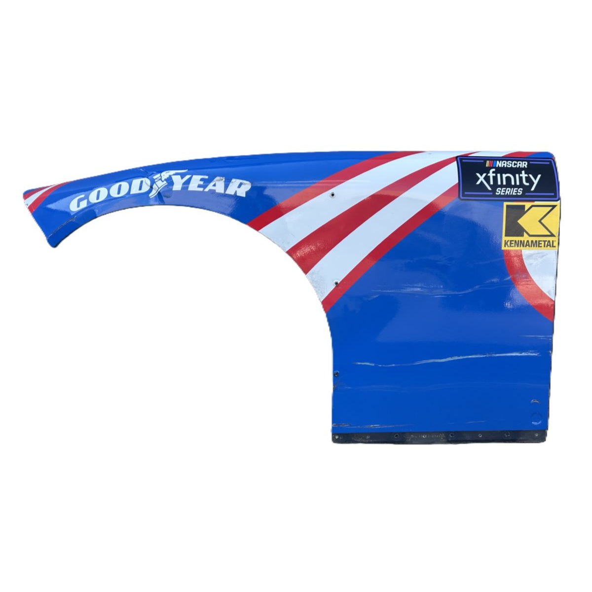 Race Used 2025 Corey Day #17 NXS HendrickCars.com Left Front Fender - Sonoma