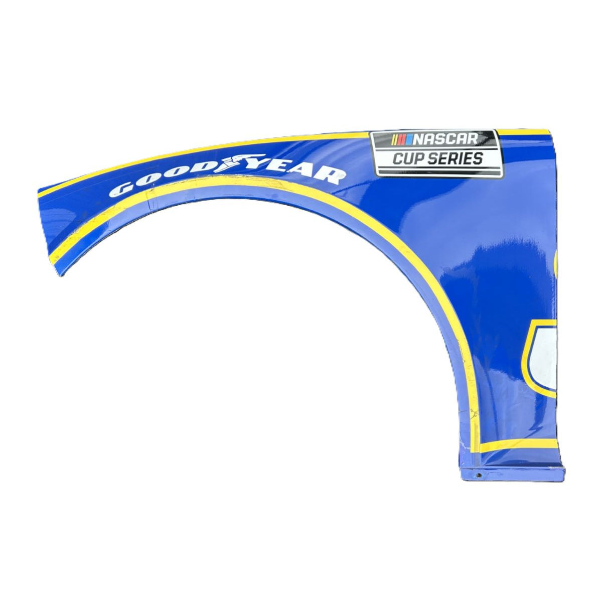 Race Used 2025 Chase Elliott #9 NAPA Auto Parts Left Front Fender - Iowa