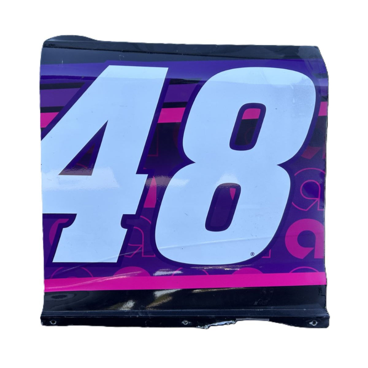 Race Used 2025 Alex Bowman #48 Ally Partial Left Side Door - Daytona 2