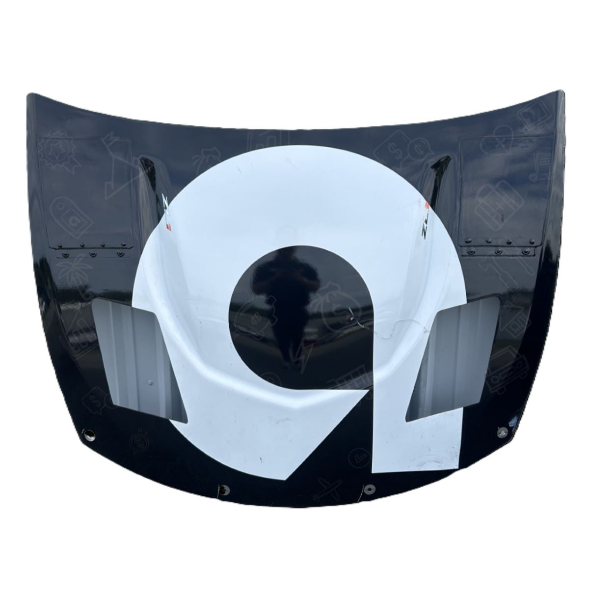 Race Used 2025 Alex Bowman #48 Ally Hood - Daytona 2