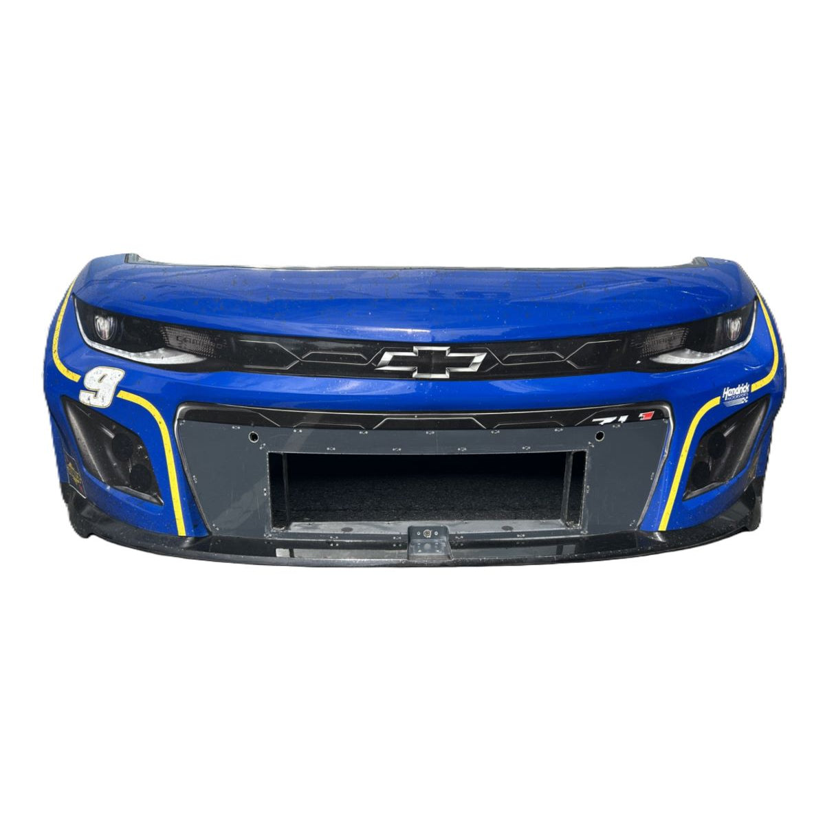 Race Used 2025 Chase Elliott #9 NAPA Auto Parts Nose - Darlington 2