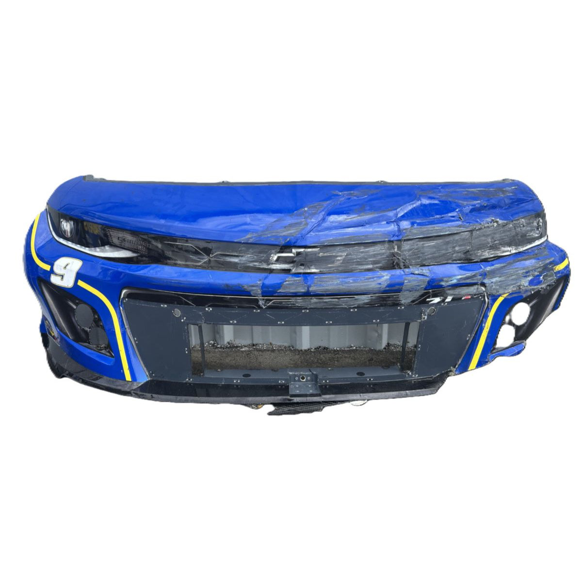 Race Used 2025 Chase Elliott #9 NAPA Auto Parts Nose - Bristol 2