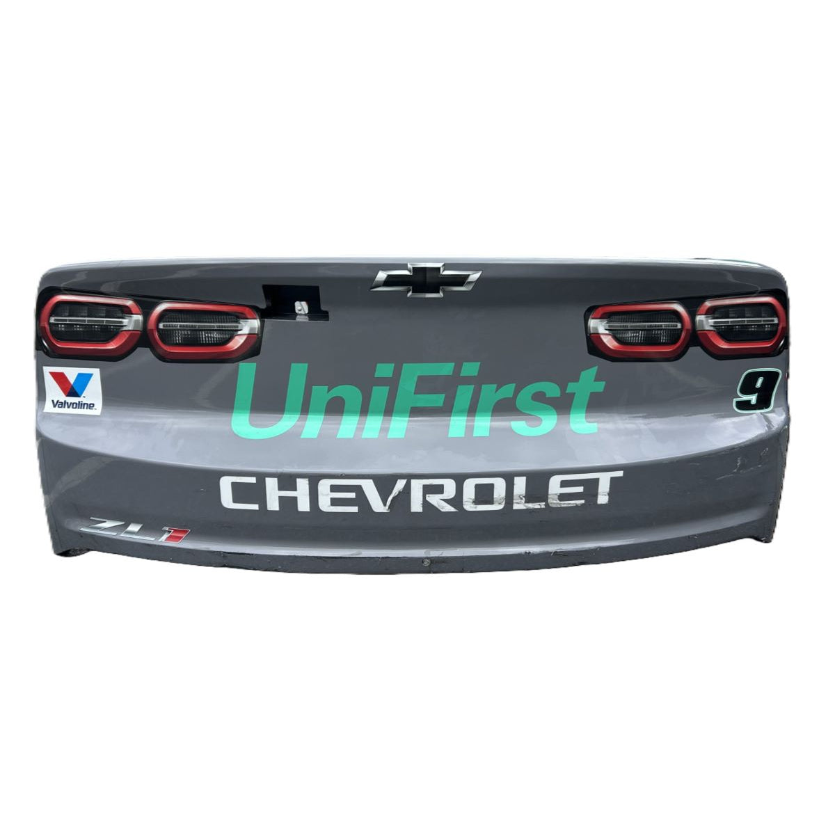 Race Used 2025 Chase Elliott #9 UniFirst Rear Bumper - Charlotte 2