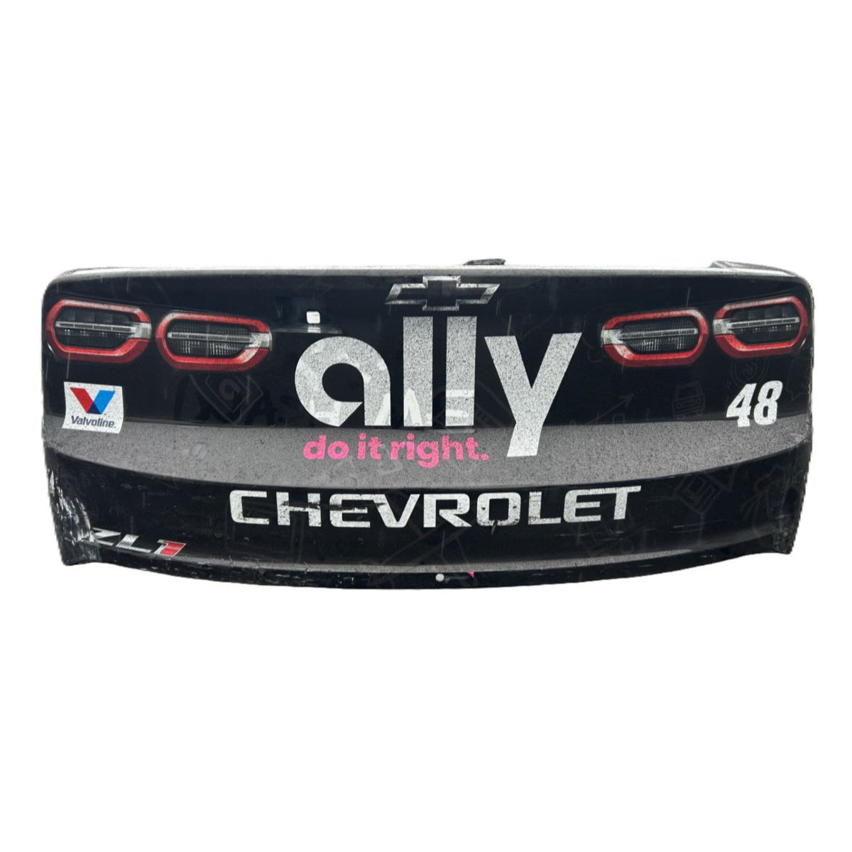 Race Used 2025 Alex Bowman #48 Ally Rear Bumper - Martinsville 2