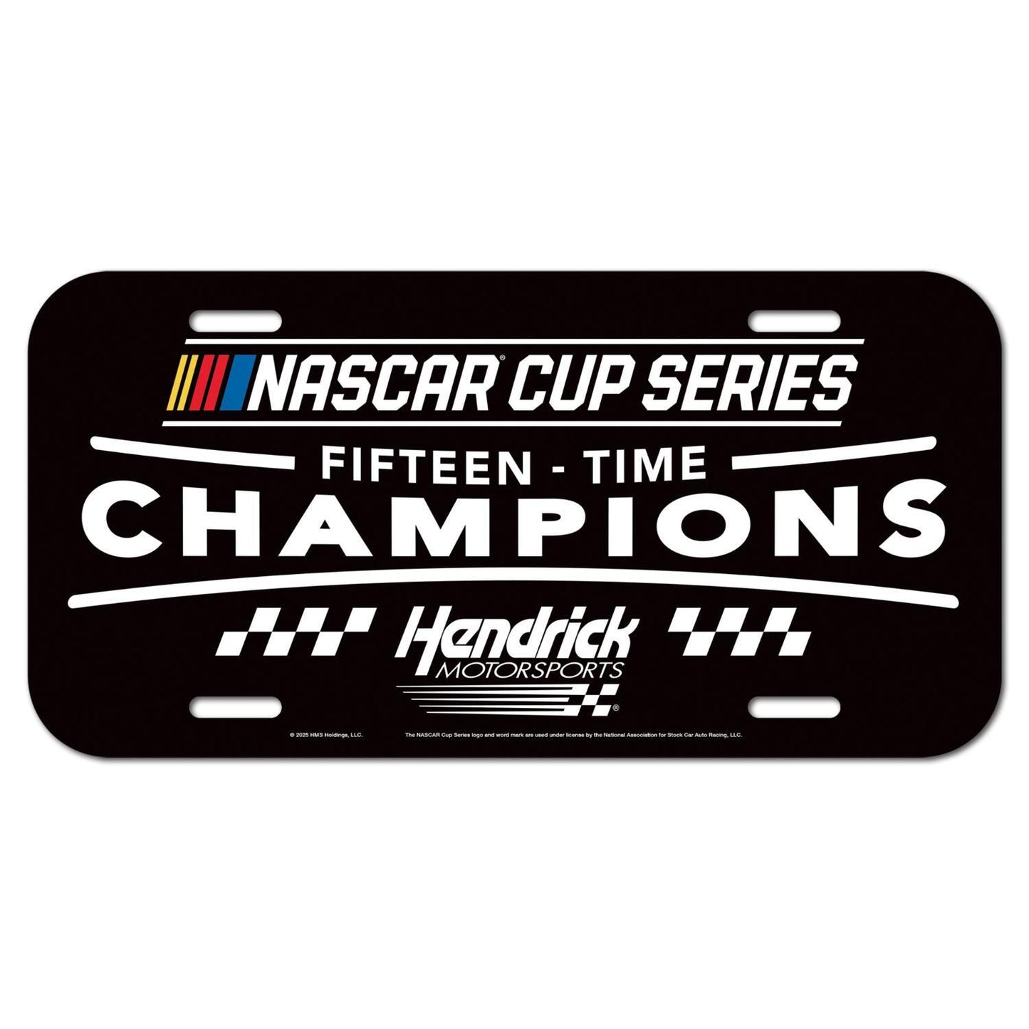 Hendrick Motorsports 15x Cup Series Champions License Plate