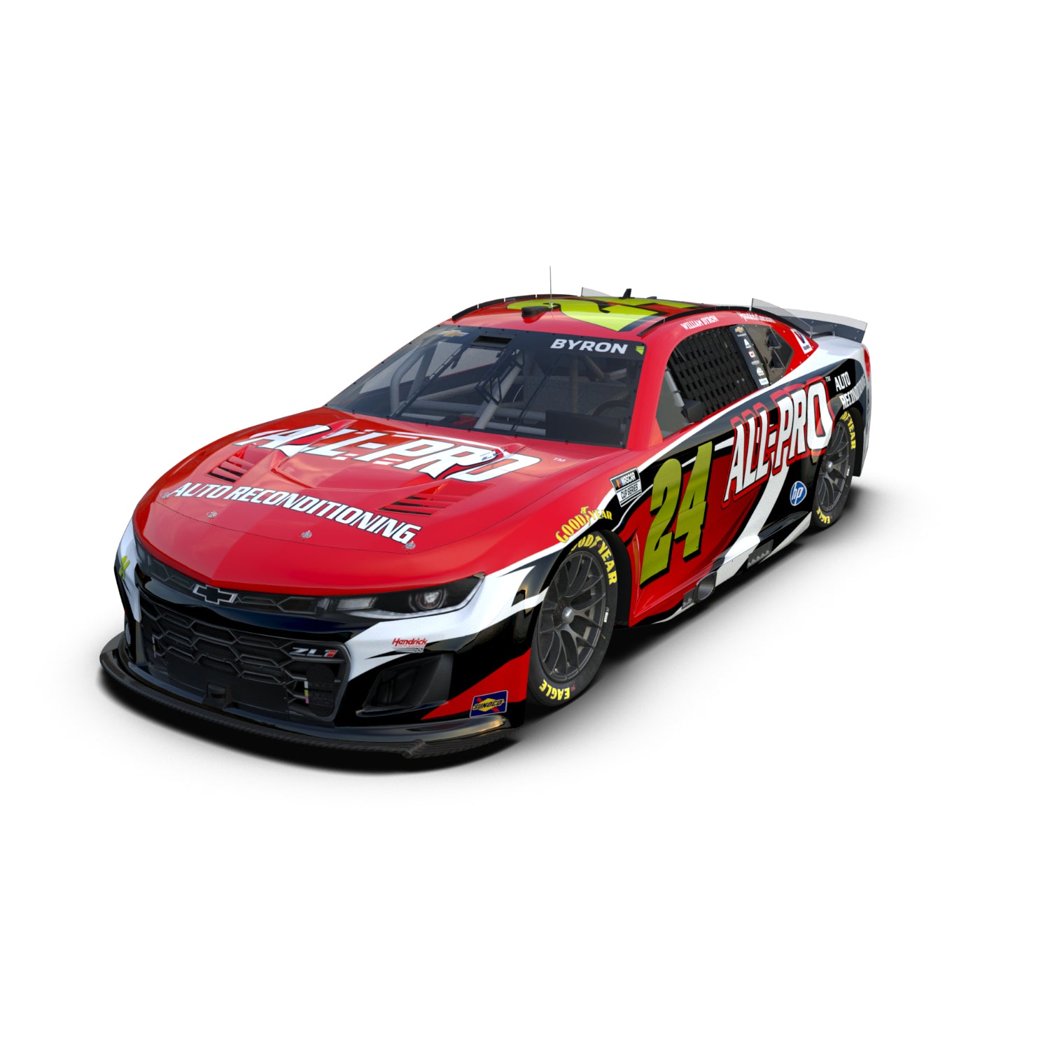 William Byron #24 2026 All-Pro 1:24 ELITE Die-Cast – Hendrick