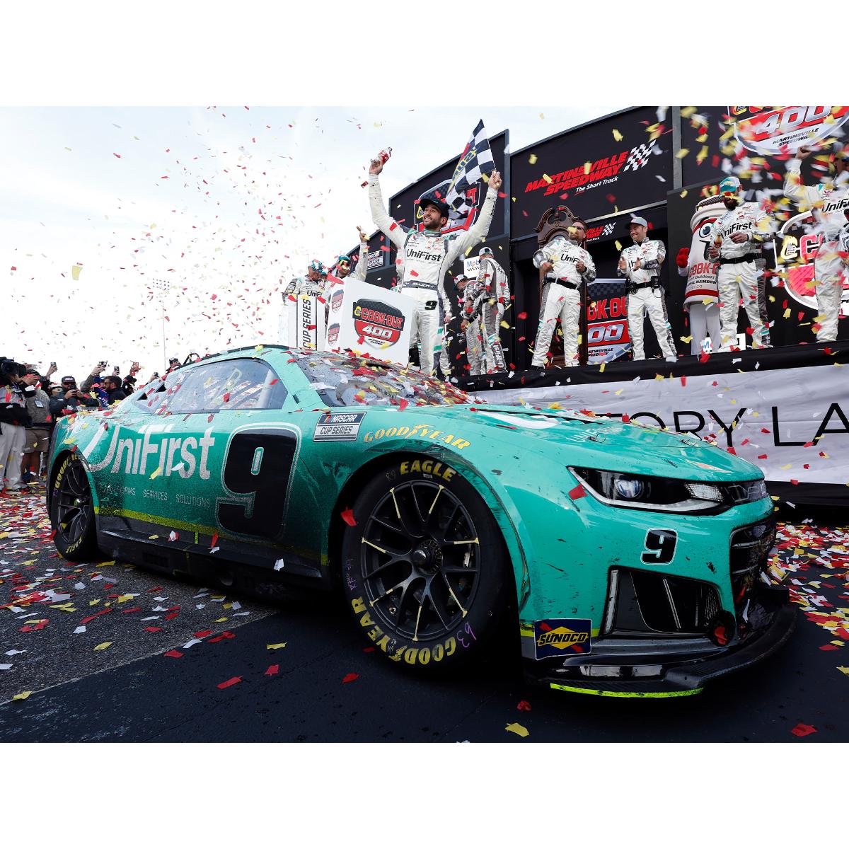 Chase Elliott #9 Unifirst 2026 Martinsville 1 RACE WIN 1:64 Diecast