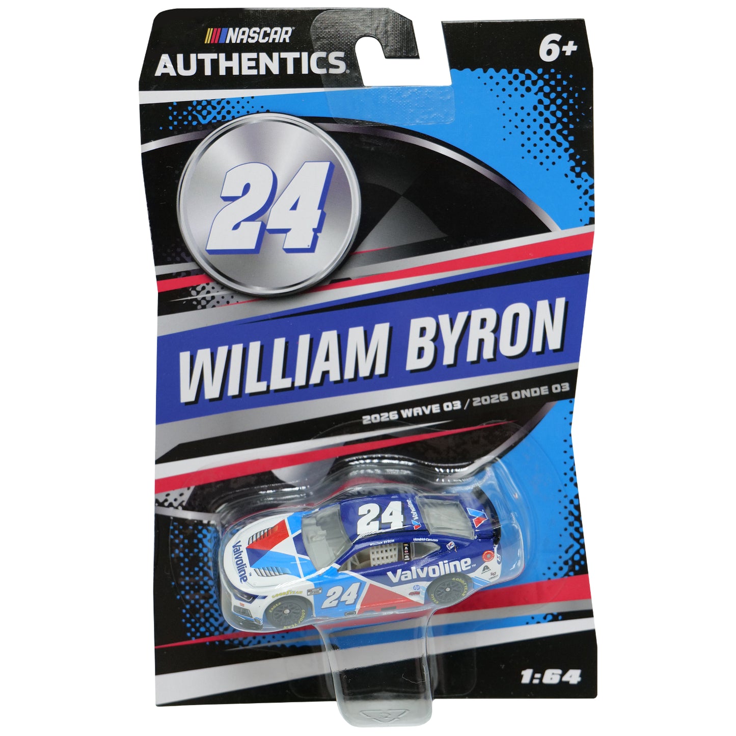 William Byron #24 2026 Valvoline 1:64 Die-Cast