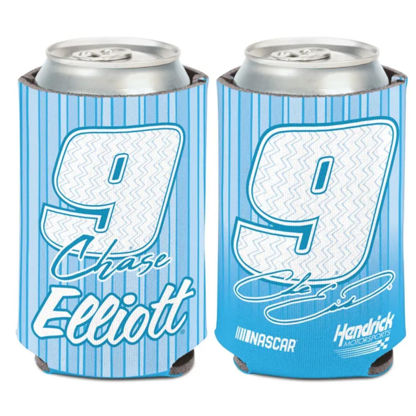 Chase Elliott #9 Light Blue Can Cooler