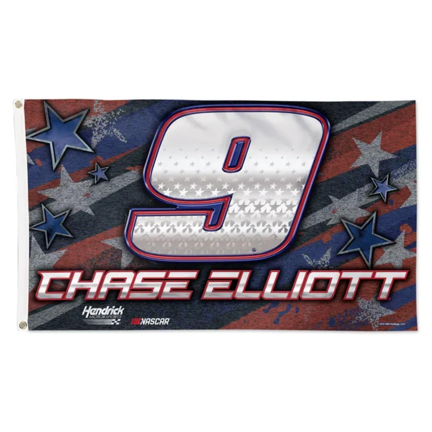Chase Elliott #9 Patriotic Deluxe 3' x 5' Flag