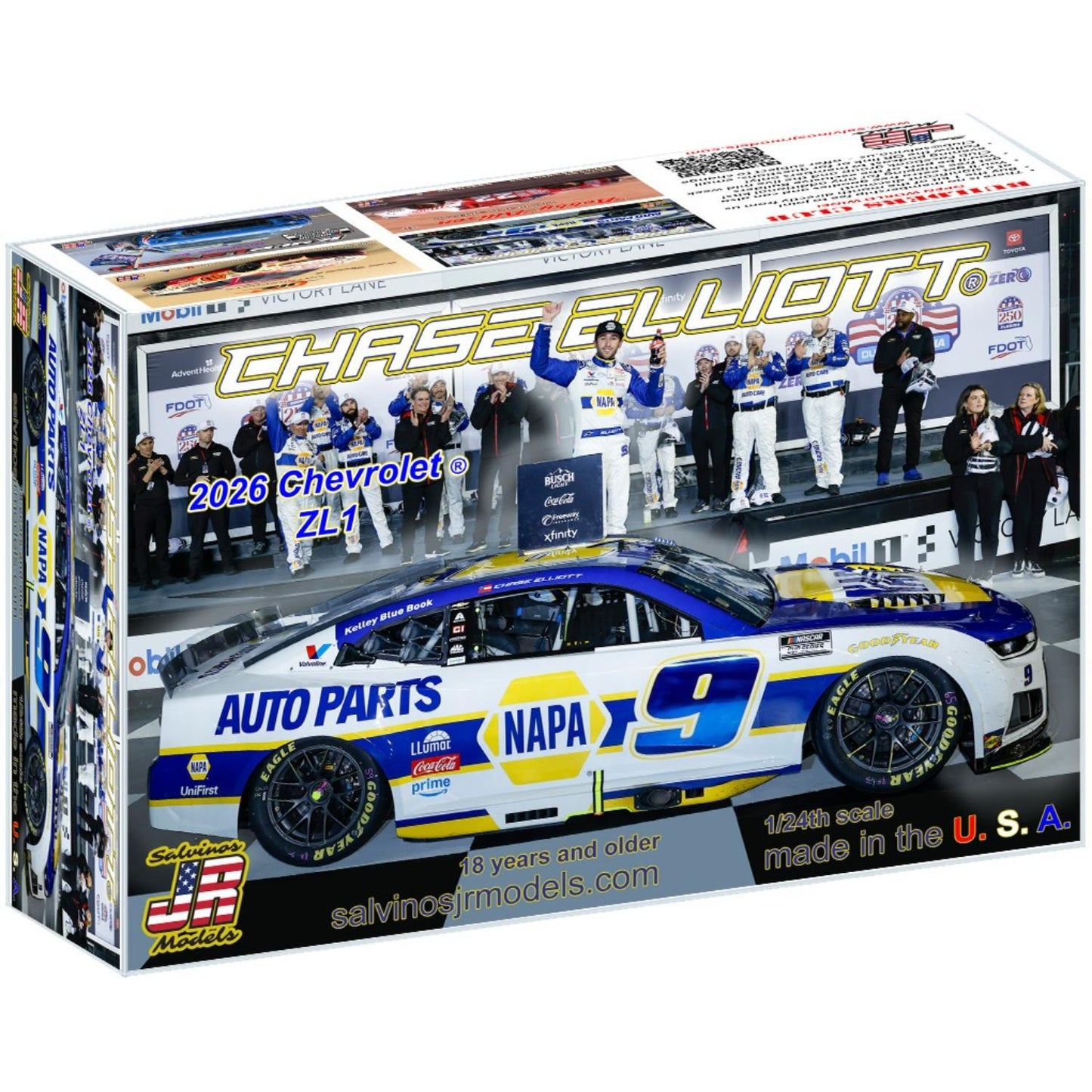 Chase Elliott #9 2026 NAPA Duel Win Model Car Kit
