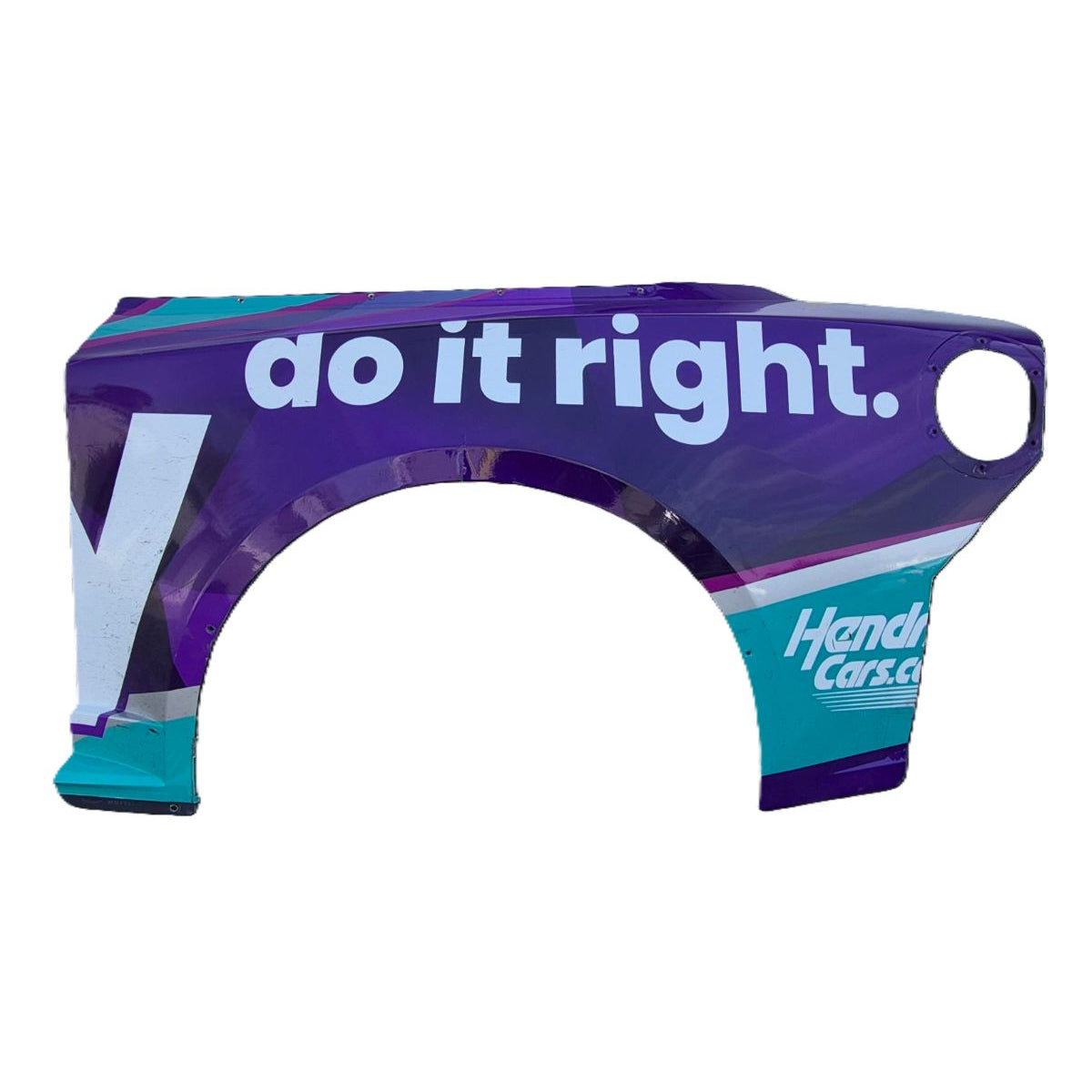 Race Used 2026 Alex Bowman #48 Ally Left Rear Quarter Panel - Atlanta 1