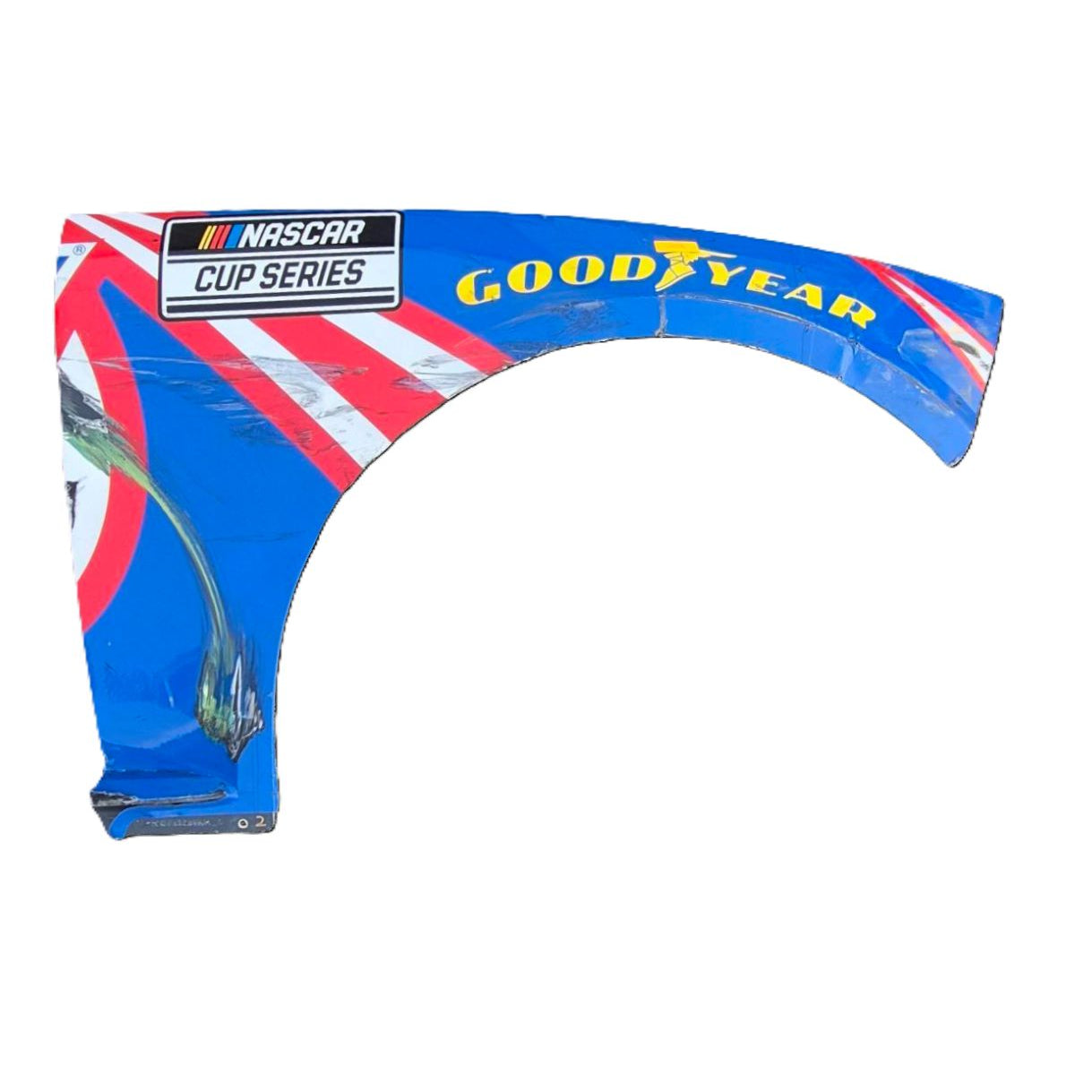 Race Used 2026 Kyle Larson #5 HendrickCars.com Right Front Fender - COTA, Top 10 Finish, P6