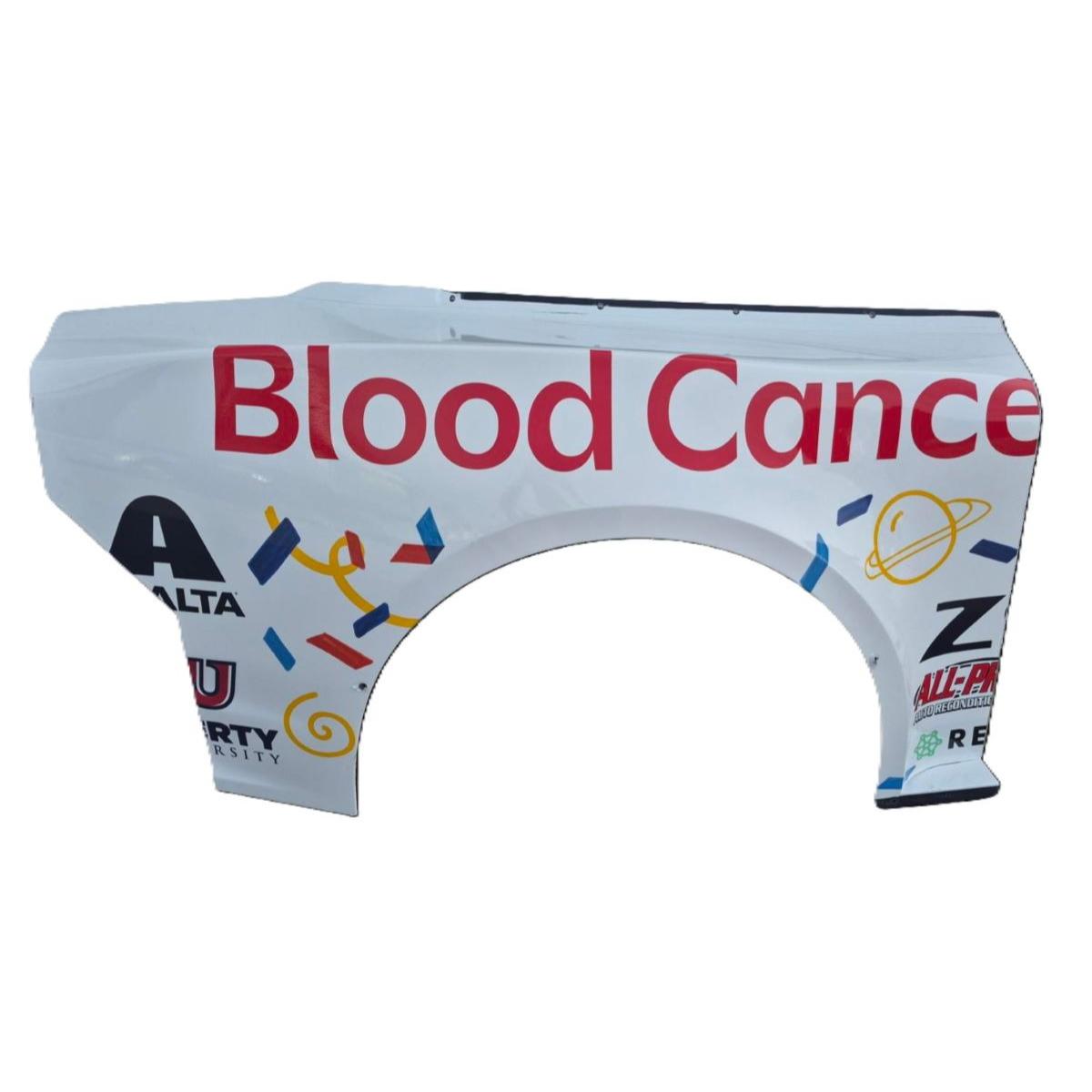 William Byron #24 2025 Valvoline/Blood Cancer United Charlotte 2 Back Up Right Quarter Panel