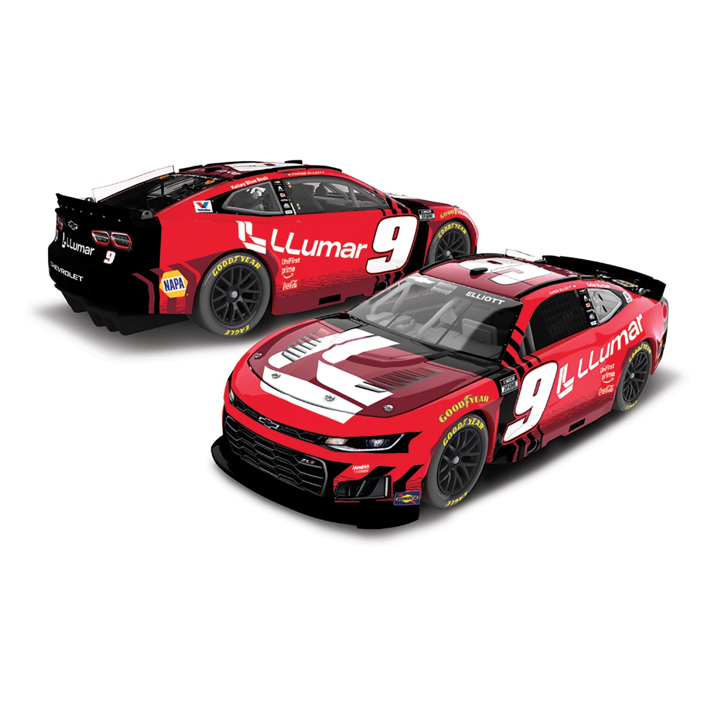 Chase Elliott #9 2026 Llumar 1:64 Hard Top Die-Cast