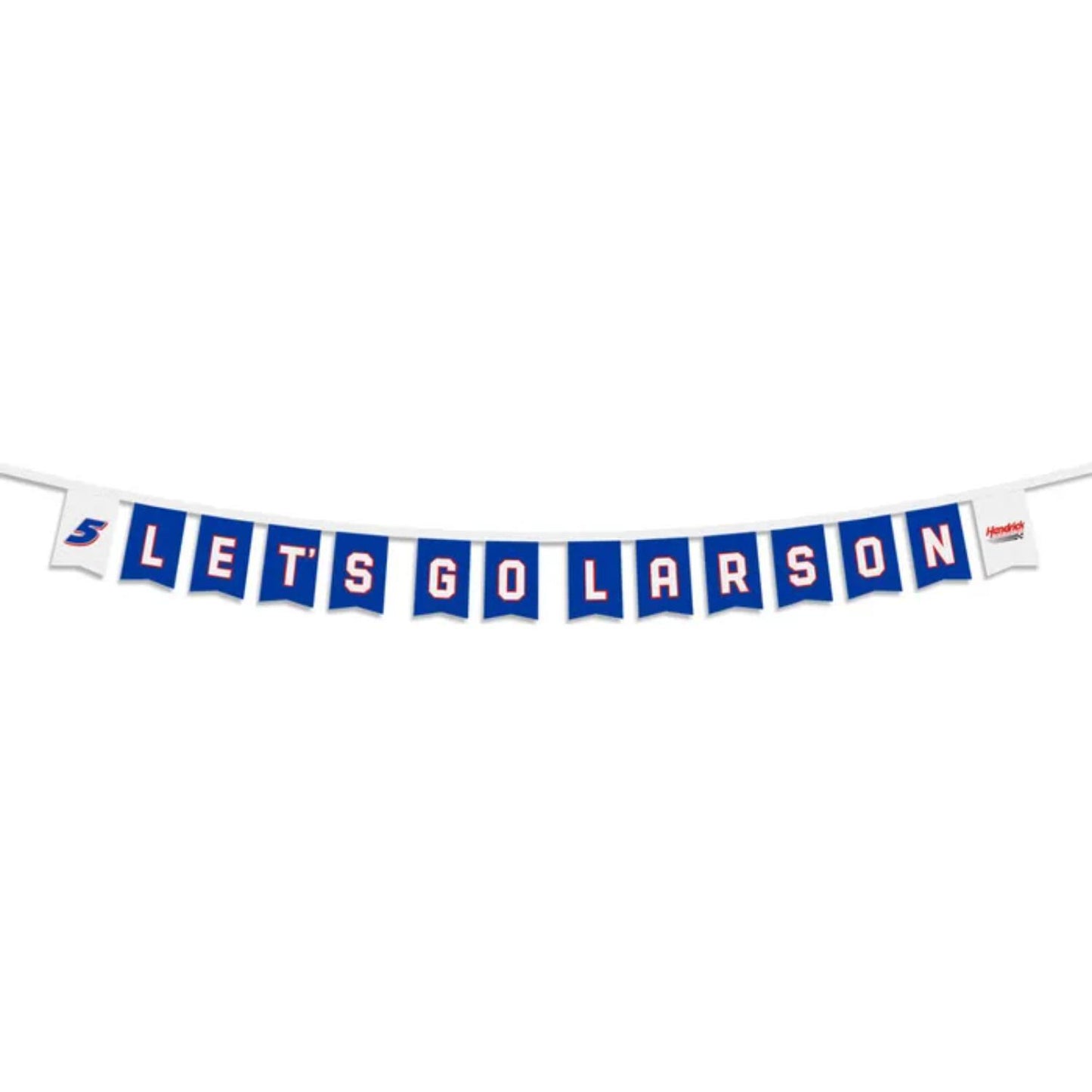 Kyle Larson #5 "Let's Go Larson" 8' String Party Banner