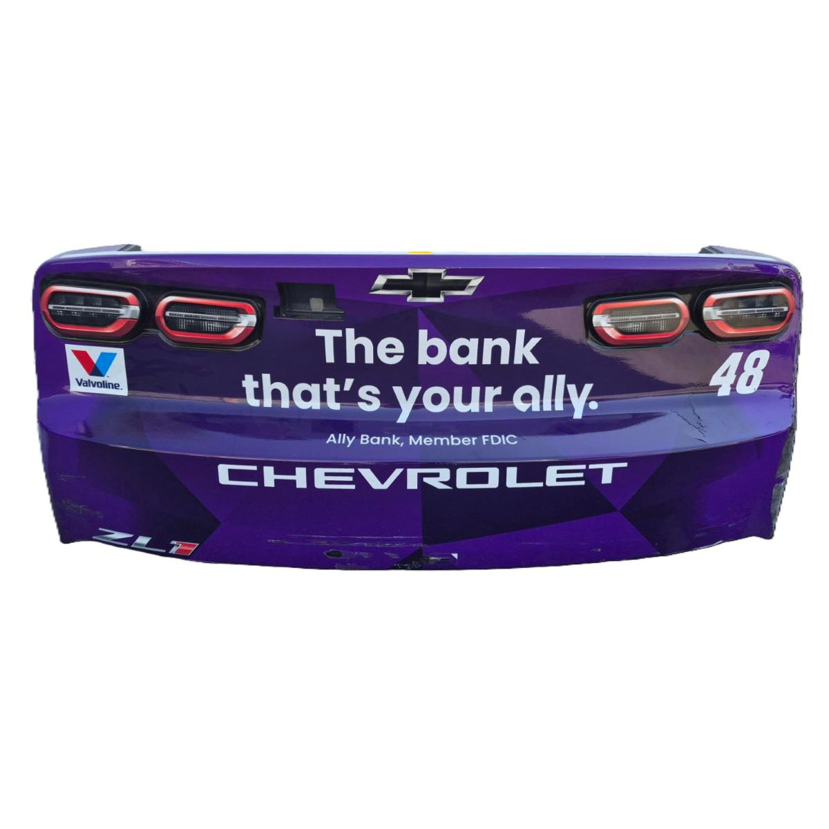 Race Used 2026 #48 Ally Rear Bumper - Darlington 1