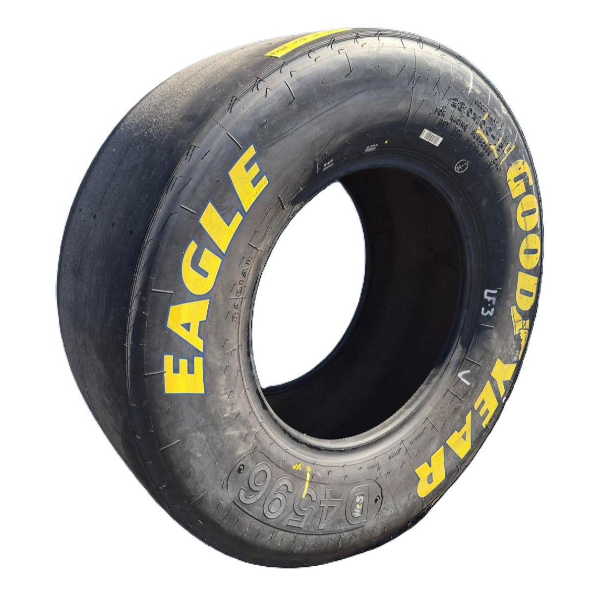 Race Used 2015 Jeff Gordon #24 Tire - Daytona 1, Pole Win