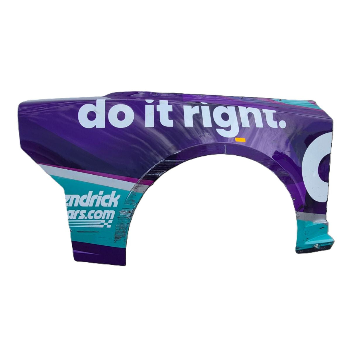 Race Used 2026 Alex Bowman #48 Ally Right Rear Quarter Panel-Bristol 1