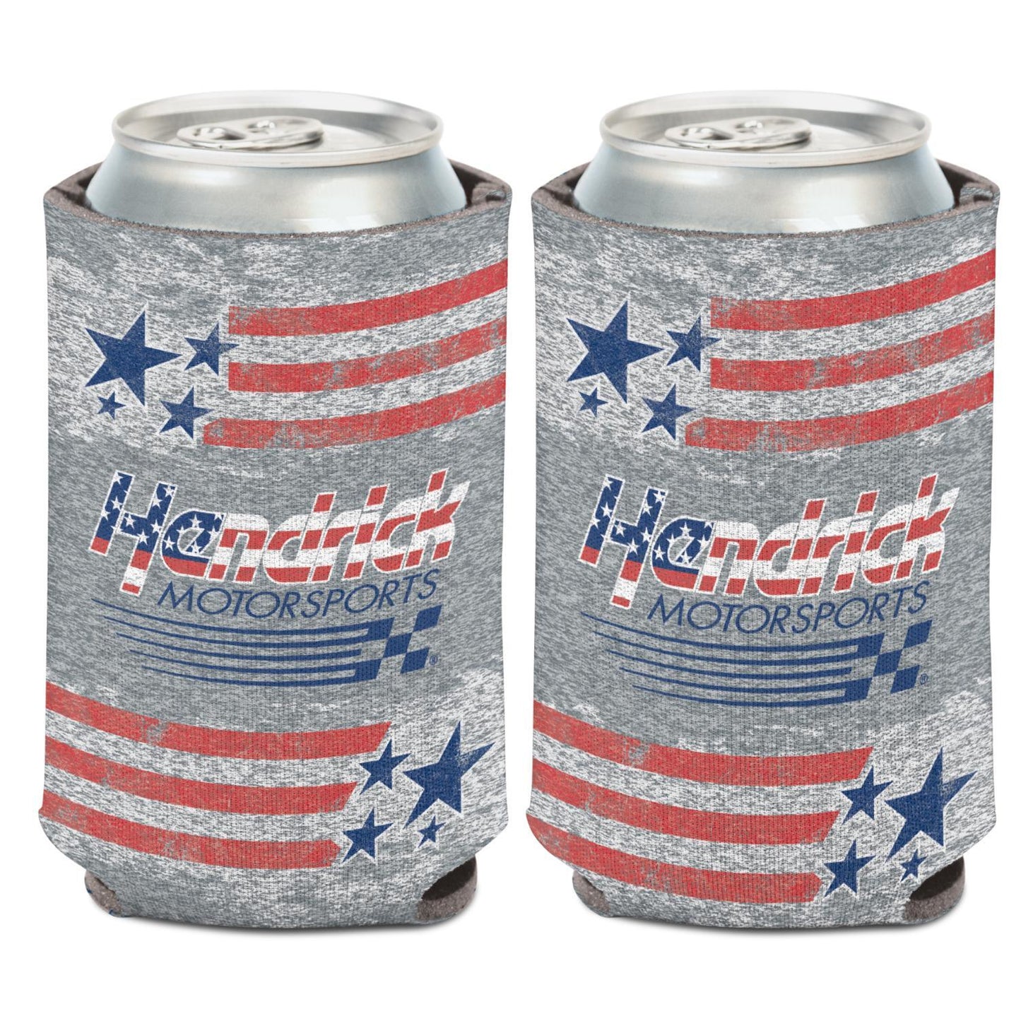 Hendrick Motorsports Red, White, and Blue Logo Can Cooler