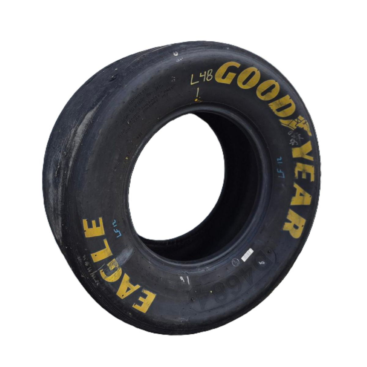 Race Used 2017 Jimmie Johnson #48 Lowes Dover Win Tire, Last Career Win