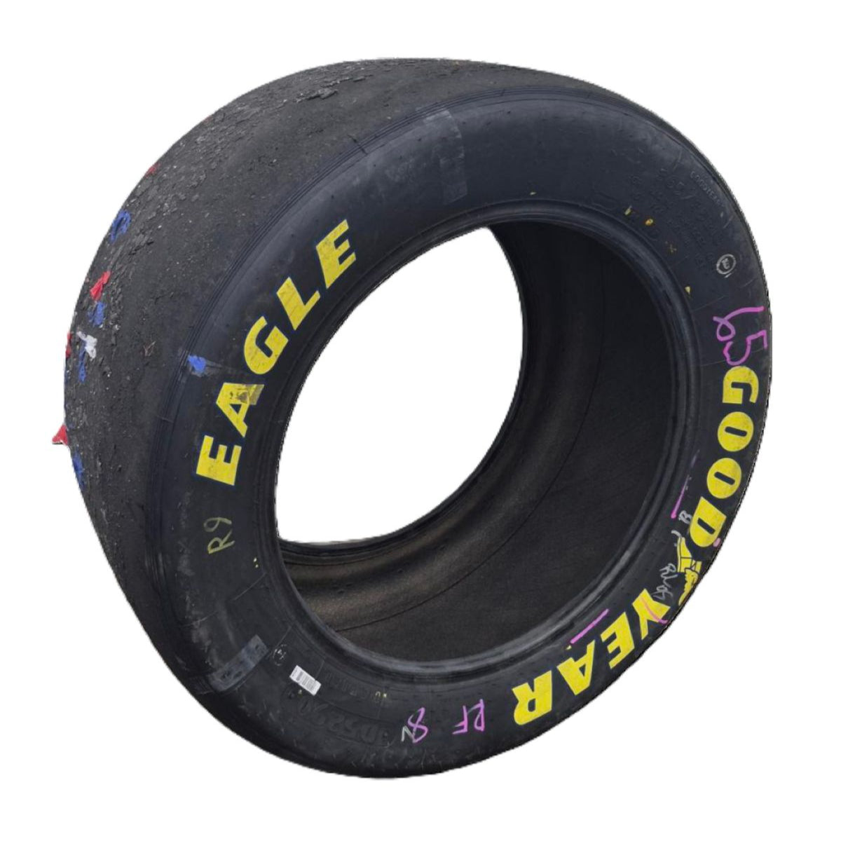 Race Used 2026 Chase Elliott #9 Prime Victory Lane Tire ( 1 of 4 )- Texas Win