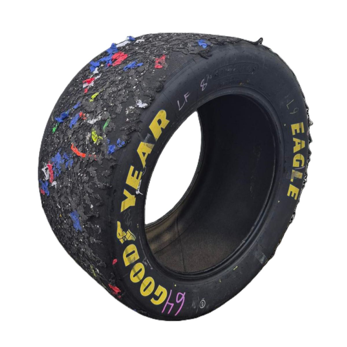 Race Used 2026 Chase Elliott #9 Prime Victory Lane Tire - Texas 1, Win