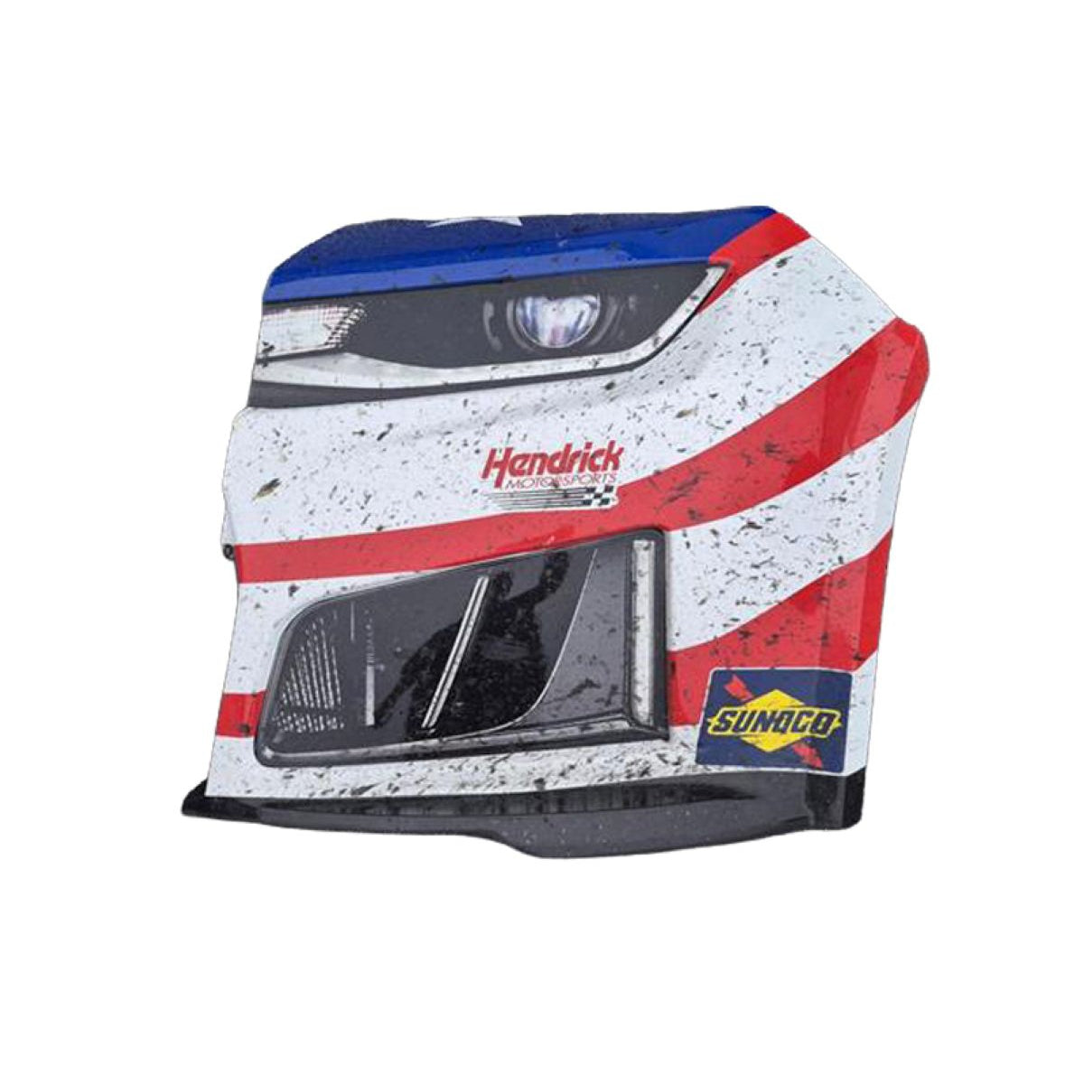 Race Used 2026 Chase Elliott #9 NAPA Patriotic Scheme Left Front Nose - Charlotte 1