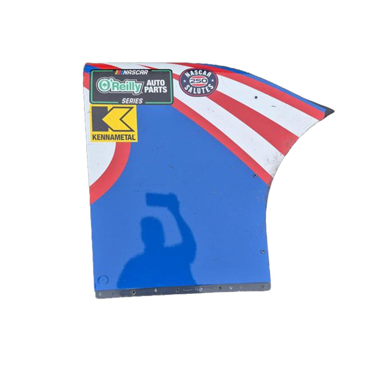 Race Used 2026 Corey Day #17 HendrickCars.com Right Side Contingency Panel - Dover, Win