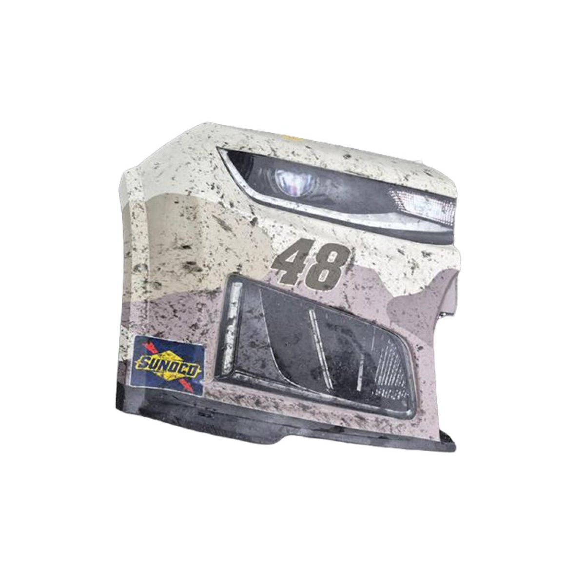 Race Used 2026 Alex Bowman #48 Ally Camo Right Front Nose - Charlotte 1
